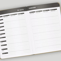 2026 Emotion Quarterly Notebook Planner A5