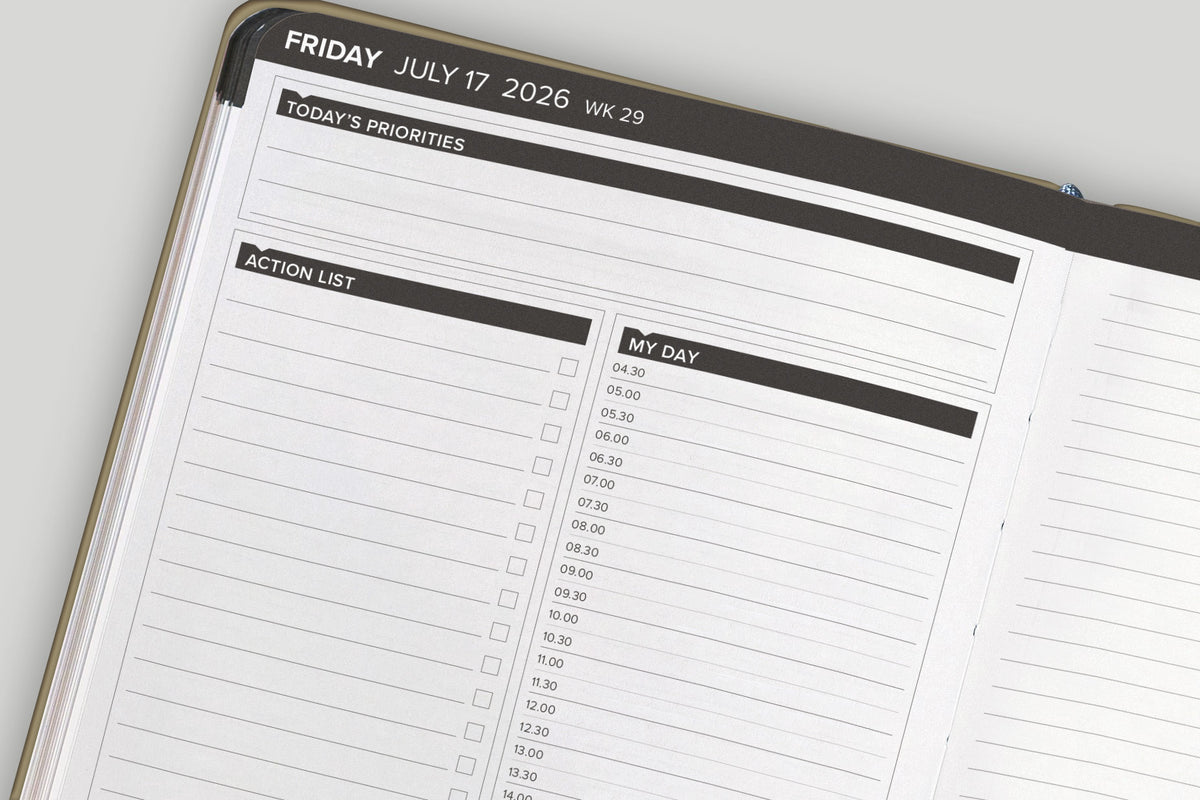 2026 Emotion Quarterly Notebook Planner A5