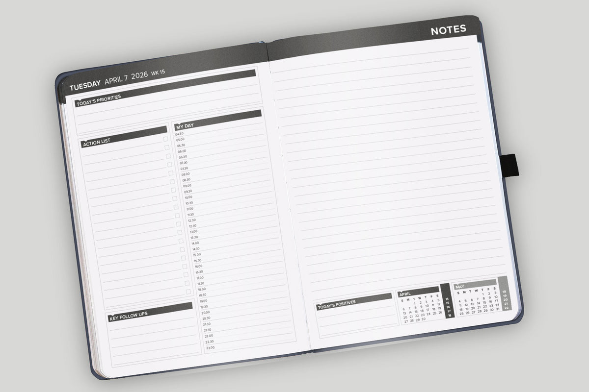 2026 Emotion Quarterly Notebook Planner A5