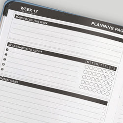2026 Emotion Quarterly Notebook Planner A5