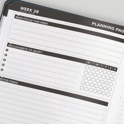 2026 Emotion Quarterly Notebook Planner A5